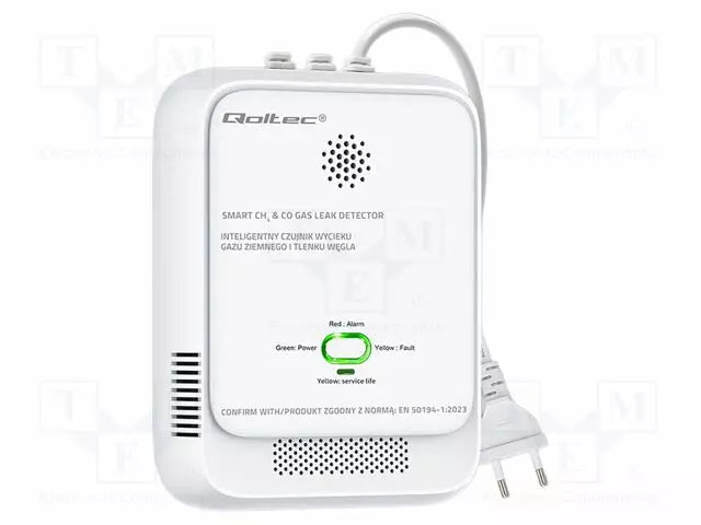 MITTARI: KAASUN ILMAISIN - VARUSTUS: KÄYTTÖOHJEET,RUUVIT - Kaasumittarit ja -dataloggerit - QOLTEC-52578 - 1