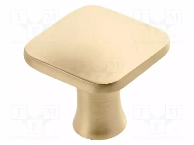 NUPPI - H: 27MM - ZAMAK - W: 30MM - PIT: 30MM - PIAZZA - HUONEKALUT - Sormiruuvit ja nupit - GTV-GZ-PIAZZA-1-18 - 1