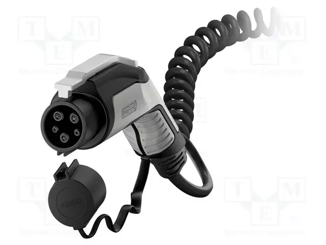 EMOBILITY: CABLE - 1X0.5MM2,3X2.5MM2 - 250VAC - 5KW - IP44 - 4M - 20A - Sähköauton latauskaapelit - 1623238 - 1