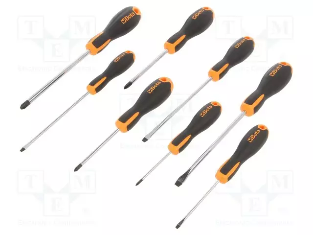 RUUVIMEISSELI: YLEIS-SARJA - PHILLIPS,LITTEÄ - EVOX - 8KPL - Ruuvimeisselit ja sarjat - BE1203ED8 - 1