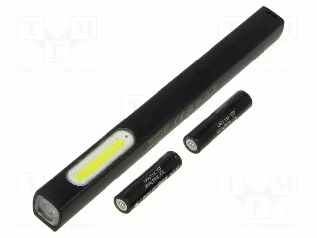 TASKULAMPPU: TYÖPAJANLAMPPU - IP54 - 40LM,160LM - 20H - MUSTA - 176MM - Taskulamput ja otsalamput - LEDLENSER-502808 - 1