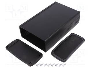 ASENNUSKOTELO - TEKAM - X: 106MM - Y: 175MM - Z: 45MM - MUSTA - Paneelikotelot - TEKAM33L.9 - 1