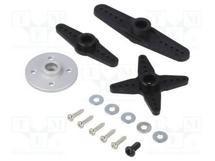 SERVOMOOTTORI - 4,8÷7,2VDC - STANDARDI - ANALOGINEN - 180° - Servomekanismit - DF-SER0019 - 2