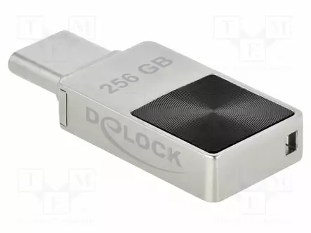 PENDRIVE - 256GB - R: 117MB/S - HOPEA - USB C-PISTOKE - 0÷70°C - USB muistit - DELOCK-54009 - 1