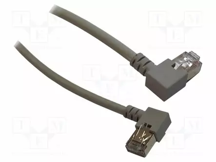 PATCH KAAPELI - F/UTP - CAT: 6 - CU - 1M - LSZH - HARMAA - 26/7AWG - RJ45 Ethernet kaapelit - MCI-100789 - 1