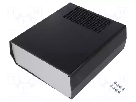 LAITEKOTELO - TUULETETTU,PIIRILEVYN ASENNUS OHJAUSKISKOIHIN - Paneelikotelot - AUS-22.9 - 1