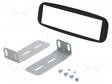 AUTORADION KEHYS - RENAULT - 1 DIN - SOFT TOUCH MUSTA - Kehykset autoradioille - RAM-40.619 - 1