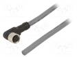 KAAPELI: ANTUREITA/AUTOMATIIKKAA VARTEN - M8 - PIN: 3 - KULMA - Teollisuus anturikaapelit - GW0300100-SL359 - 1