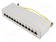 LIITIN: RJ45 - PATCH PANEL - CAT: 6A - HARMAA - RAPPAUKSEN PÄÄLLE - IDC - RJ liittimet - LOG-NP0019 - 1
