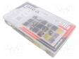 AJONEUVOLIITIN-SETTI - JOHTOON - PURISTUS - 424KPL - Ajoneuvoliittimet - YT-06869 - 1