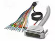 KAAPELI - D-SUB 25PIN PISTOKE,JOHDOT - PVC - PIT: 1M - HARMAA - IP54 - Tietokonekaapelit ja -adapterit - 2926519 - 1