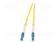 VALOKUITU PATCH-KAAPELI - LC/UPC,MOLEMMIN PUOLIN 9/125UM - Patchcordit ja valokuitu-pigtailit - QOLTEC-54329 - 2