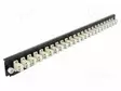 PATCH-VALOKUITUPANEELI - LC DUPLEX - DUPLEX,RACK - MUSTA - RACK 19" - Tietokonetarvikkeet - muut - DELOCK-43359 - 1