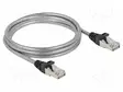 PATCH KAAPELI - U/FTP - CAT: 6A - RJ45-PISTOKE,MOLEMMIN PUOLIN - CU - 2M - RJ45 Ethernet kaapelit - DELOCK-80109 - 1