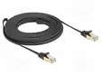 PATCH KAAPELI - U/FTP - CAT 6A - RJ45-PISTOKE,MOLEMMIN PUOLIN - 7,5M - RJ45 Ethernet kaapelit - DELOCK-80329 - 1
