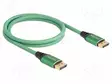 KAAPELI - DISPLAYPORT-PISTOKE,MOLEMMIN PUOLIN - DISPLAYPORT 2.1 - HDMI, DVI, DisplayPort johdot - DELOCK-80629 - 1