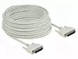 KAAPELI - D-SUB 25PIN PISTOKE,MOLEMMIN PUOLIN - PIT: BEIGE - Tietokonekaapelit ja -adapterit - DELOCK-84539 - 1