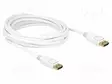 KAAPELI - DISPLAYPORT-PISTOKE,MOLEMMIN PUOLIN - DISPLAYPORT 1.2 - HDMI, DVI, DisplayPort johdot - DELOCK-84879 - 1