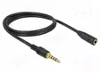 KAAPELI - JACK 3,5MM 3PIN PISTORASIA,JACK 3,5MM 4PIN PISTOKE - Muut audio-videokaapelit - DELOCK-85629 - 1
