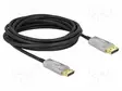 KAAPELI - DISPLAYPORT-PISTOKE,MOLEMMIN PUOLIN - LSZH - PIT: 5M - HDMI, DVI, DisplayPort johdot - DELOCK-85879 - 1