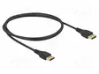 KAAPELI - DISPLAYPORT-PISTOKE,MOLEMMIN PUOLIN - DISPLAYPORT 1.4 - HDMI, DVI, DisplayPort johdot - DELOCK-85909 - 1