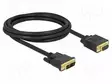 KAAPELI - DVI-A (12+5) PISTOKE,VGA PISTOKE - SINGLE LINK - PIT: 2M - HDMI, DVI, DisplayPort johdot - DELOCK-86749 - 1
