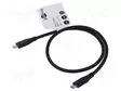 KAAPELI - THUNDERBOLT 3,THUNDERBOLT 4,USB 3.2 - 0,5M - MUSTA - 4K - USB kaapelit ja adapterit - GOOBAY-74199 - 1