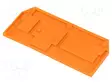 LOPPUKANSI - JOUSIPURISTIN - ORANSSI - 281 - 2,5X29X59MM - Kiskoliittimet - 281-329 - 2