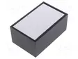 ASENNUSKOTELO - X: 70MM - Y: 110MM - Z: 48MM - 15 - ABS - MUSTA - Yleiskäyttöiset kotelot - 152P.9 - 2