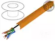 JOHTO - BITLAN,F/UTP - 4X2X24AWG - 5E - RAUTACU - LSZH - ORANSSI - ATK-kaapelit - BITNER-TI0009 - 1