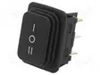 KEINUKYTKIN - DP3T - AS: 3 - ON-OFF-ON - 14A/250VAC - MUSTA - EI OLE - 1939 - Keinukytkimet - 1939.3119 - 1