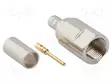 LIITIN: FME - PISTOKE - UROS - SUORA - PURISTETTAVA - 50OHM - 2,4GHZ - FME liittimet - 081-169 - 1