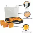 PLASTIC STORAGE CASE WITH REMOVABLE BINS - 19'' - Työkalulaukut ja säilytyslokerot - OSC19 - 5