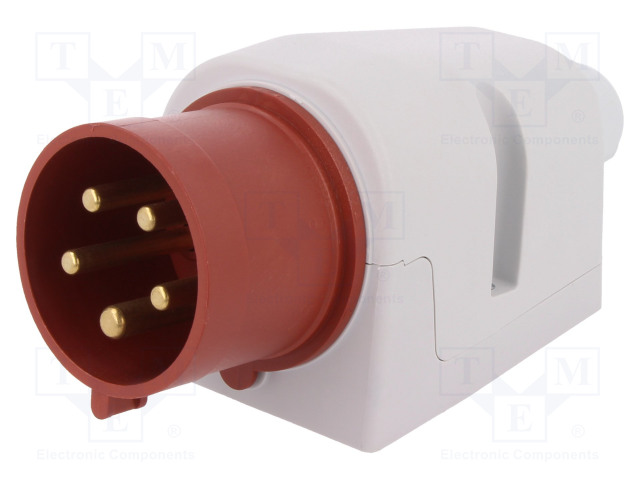 3-VAIHE PISTORASIA - UROS - 32A - 400VAC - IP44 - AC liittimet ja rungot - PB.1089 - 1