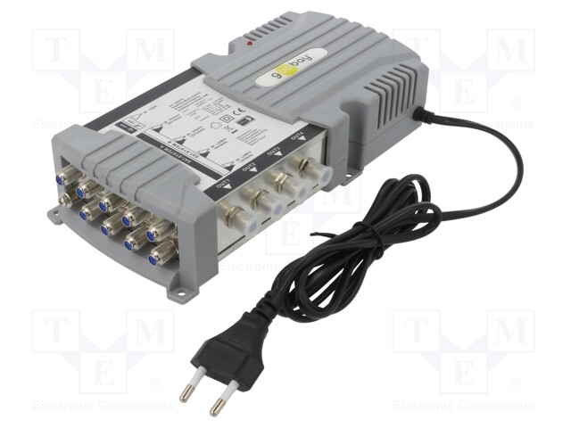 SWITCH - HOPEA,HARMAA - 950HZ÷2,15GHZ - TULO: F PISTORASIA X9 - 75OHM - Antennijohdot - GOOBAY-64879 - 1