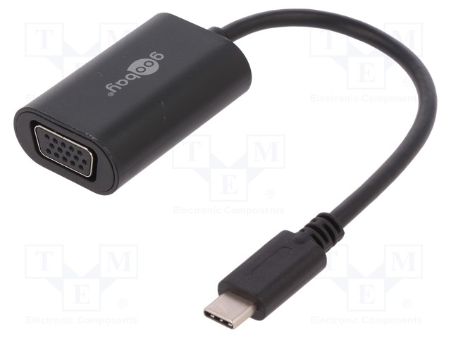 ADAPTERI - USB 3.0 - D-SUB 15PIN HD-PISTORASIA,USB C PISTOKE - USB kaapelit ja adapterit - MHL.09 - 1