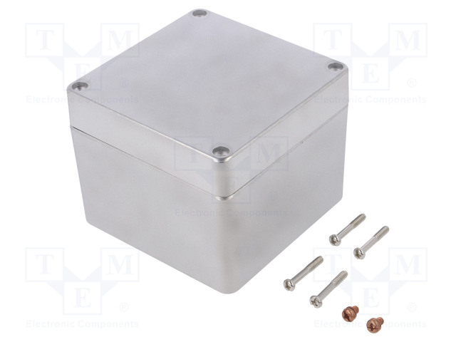 ASENNUSKOTELO - X: 100MM - Y: 100MM - Z: 81MM - 68 - ALUMIINI - Yleiskäyttöiset kotelot - RT-31068009 - 1
