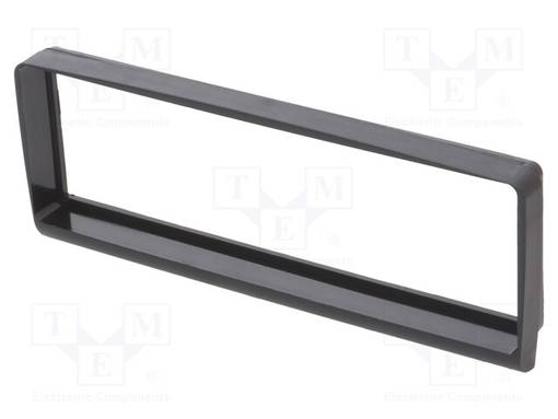 AUTORADION KEHYS - ALFA ROMEO - 1 DIN - MUSTA - Kehykset autoradioille - RAM-40.539 - 1