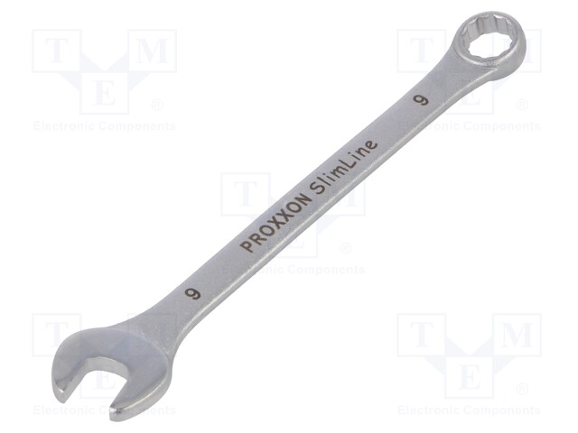 WRENCH: COMBINATION SPANNER - DOUBLE-SIDED - 9MM - SLIMLINE - Vääntötyökalut ja kiintolenkit - PR23909 - 1
