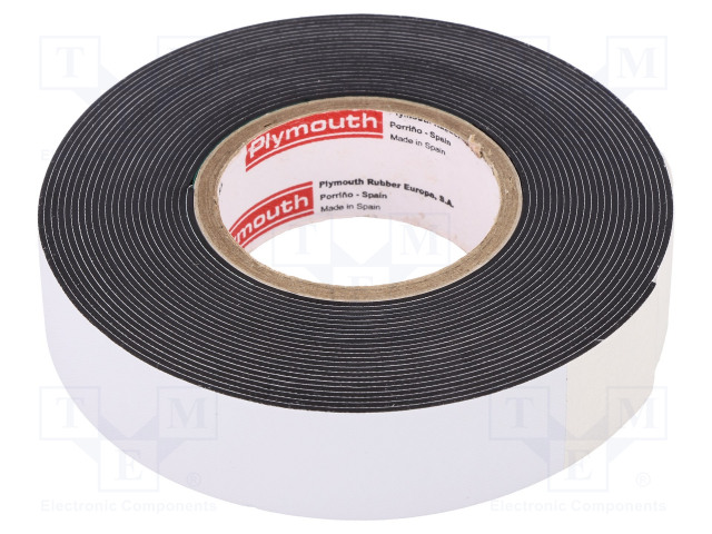 ERISTYSTEIPPI - W: 19MM - L: 9,1M - PAKS.: 0,8MM - MUSTA - 950% - Eristysteipit ja -nauhat - PLH-W963-19-9 - 1