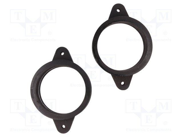 KAIUTTIMEN KOROKERENGAS - MDF - 87MM - AUDI - KYLLÄSTETTY - 2KPL - Kaiuttimen MDF soviterenkaat  - D.MDF.AUDI09 - 1