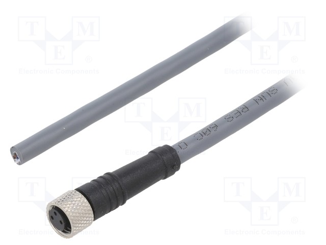 KAAPELI: ANTUREITA/AUTOMATIIKKAA VARTEN - M8 - PIN: 3 - SUORA - Teollisuus anturikaapelit - GR0300100-SL359 - 1