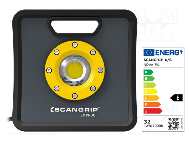 LAMPUN: TOIMINTA-6000K - IP65 - VARREN KANSSA - 1700LM,3400LM - 35W - LED-työvalot ja valonheittimet - SCANGRIP-03.5619 - 1