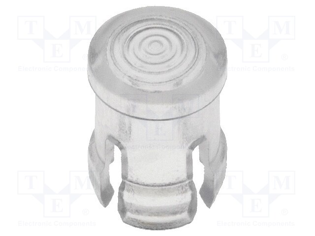 LED-LINSSI - PYÖREÄ - LÄPINÄKYVÄ - MATALAPROFIILINEN - 3MM - Linssit LEDeille - KEYS8659 - 1