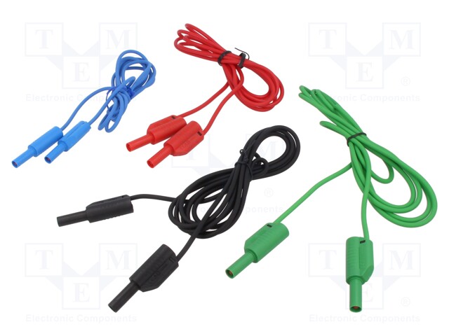 MITTAUSJOHDOT - 2M - 4KPL - Mittausjohdot - METR-S2009 - 1