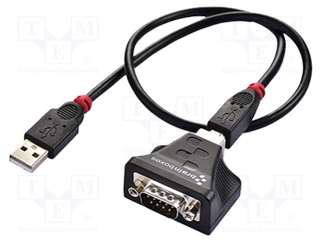MUUTTAJA - RS232/USB - PORTTIEN LUKU: 1 - IP50 - 42X41X22MM - -40÷80°C - Teollisuusverkot - US-159 - 1
