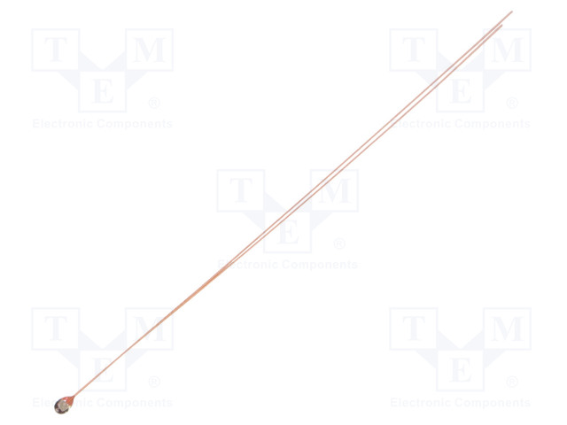 NTC VASTUS - 50KOHM - THT - 3990K - -40÷300°C - ±2,5% - NTC-vastukset - TT2-50KC3-9 - 1