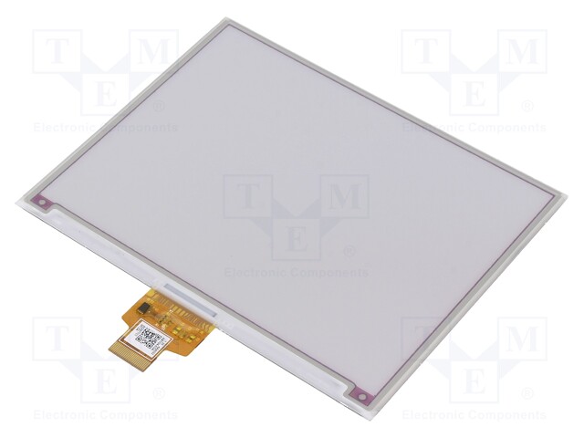 NÄYTTÖ: E-PAPERI - 5,65" - 600X448 - NÄYTÖN ULKOMITAT: 114,9X85,8MM - E-paperi - WSH-17779 - 1