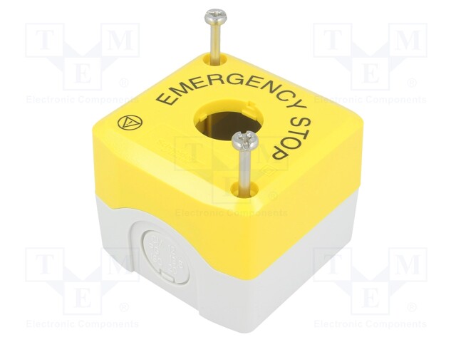 PAINIKEKOTELO - 22MM - IP66,IP67,IP69K - X: 68MM - Y: 68MM - Kauko-ohjaimien painikekotelot - XALK01H29 - 1