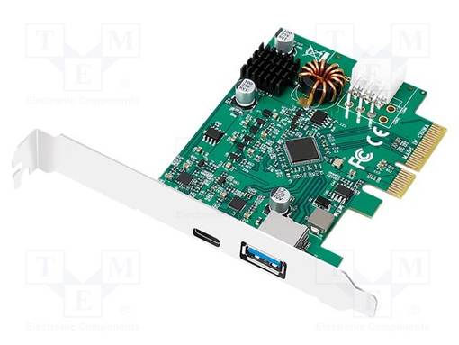 PC-KORTTI: PCIE - PCIE,USB A RASIA,USB C RASIA - USB 3.2 - Tietokonetarvikkeet - muut - PC0089 - 1